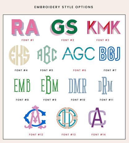 Personalized Embroidered Bridesmaid Tote Bag