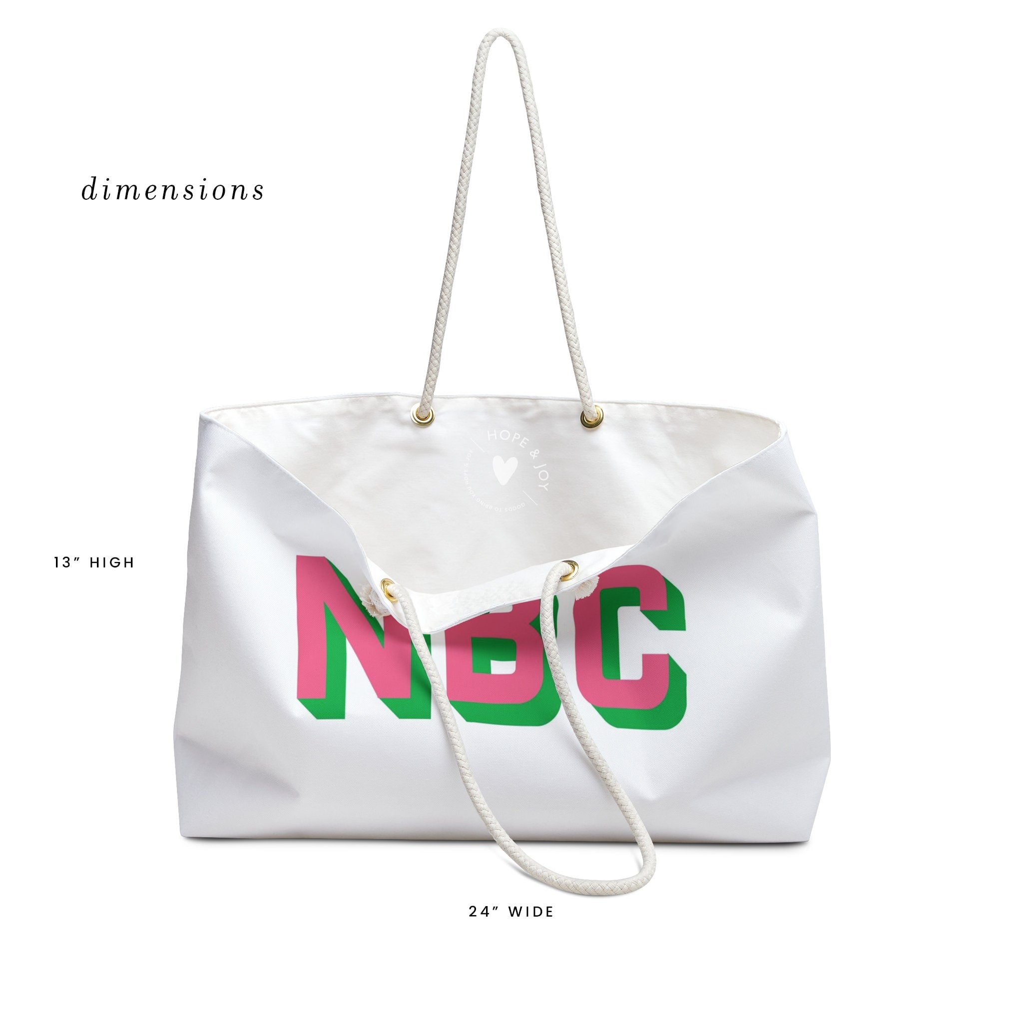 Oversized Canvas Bag