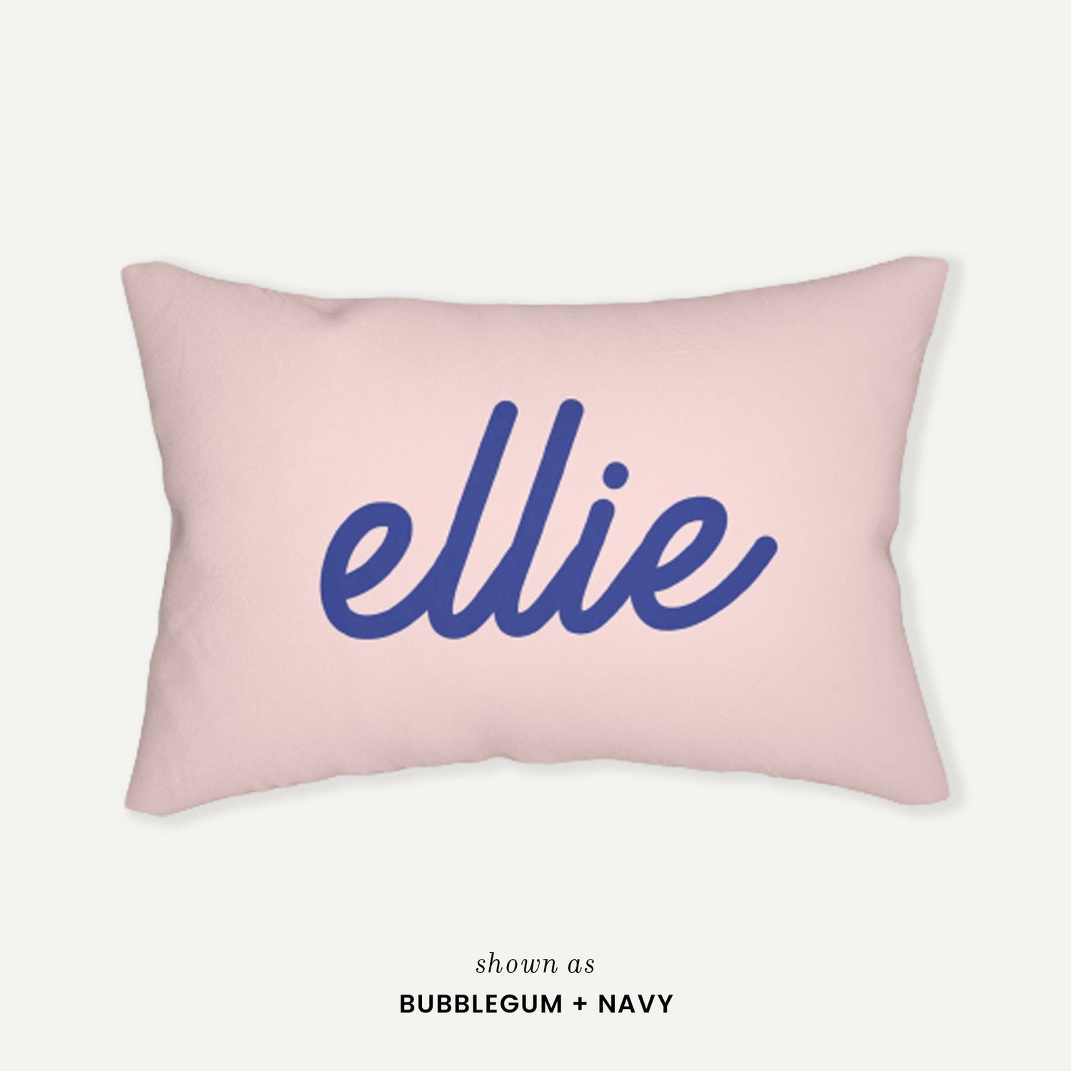 Personalized Toss Pillow