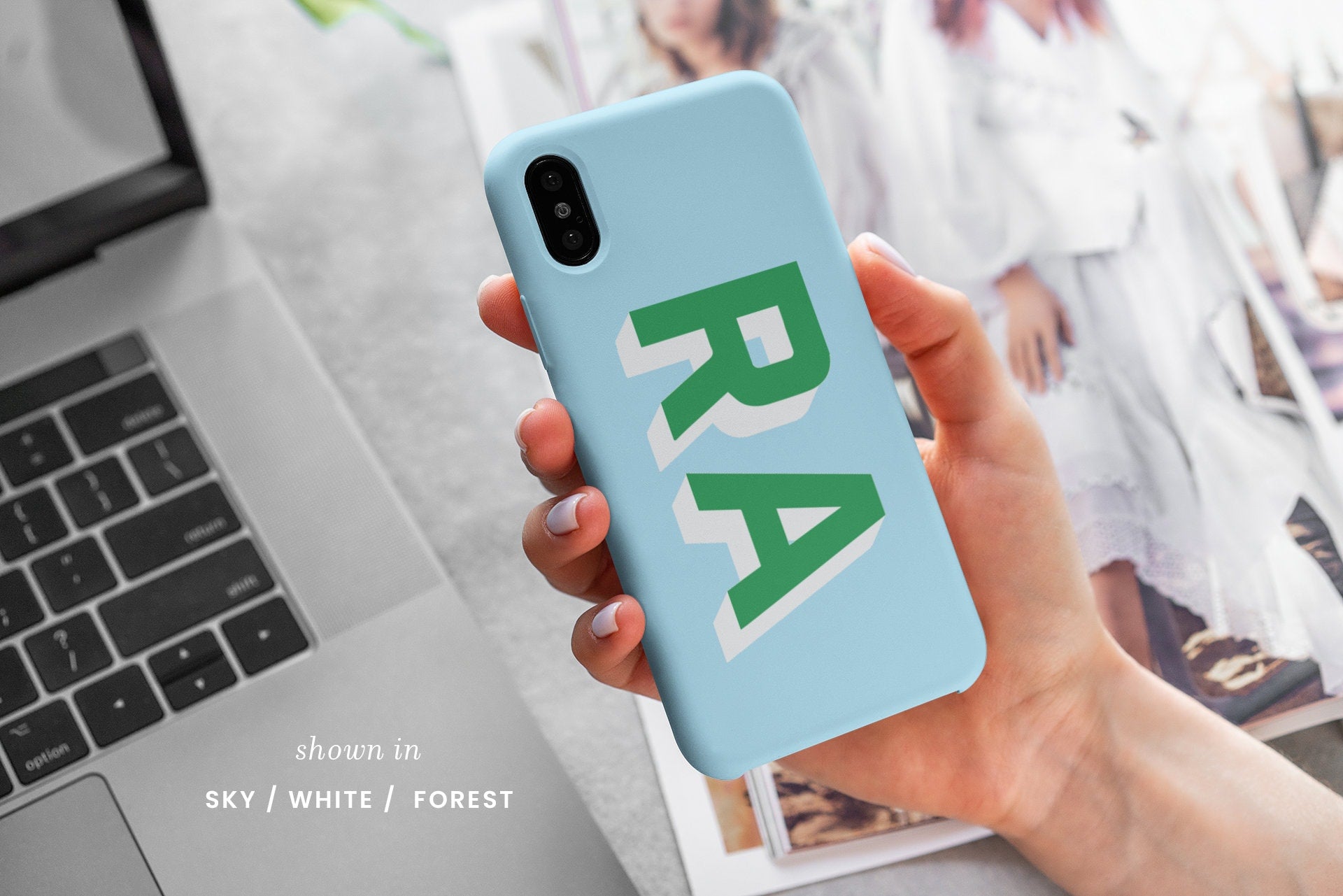 Phone Case Customized Initial