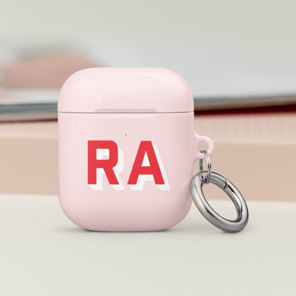 Monogrammed Airpod case