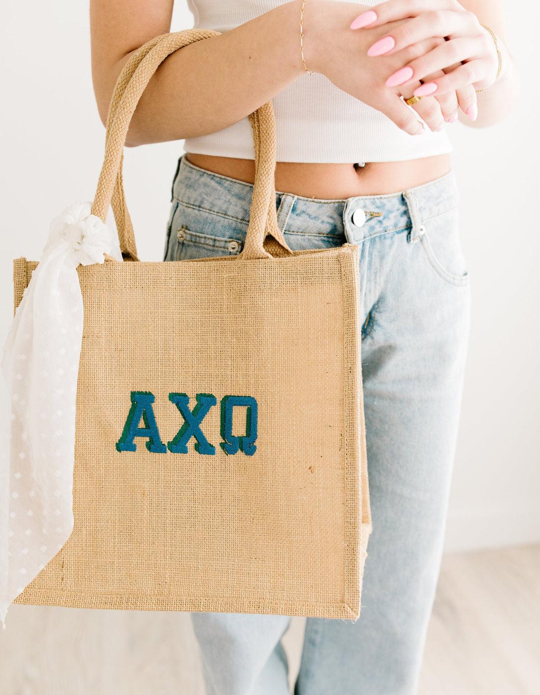 Sorority Embroidered Tote