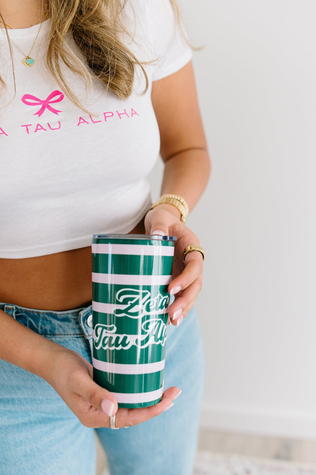 Sorority Spill-proof travel tumbler