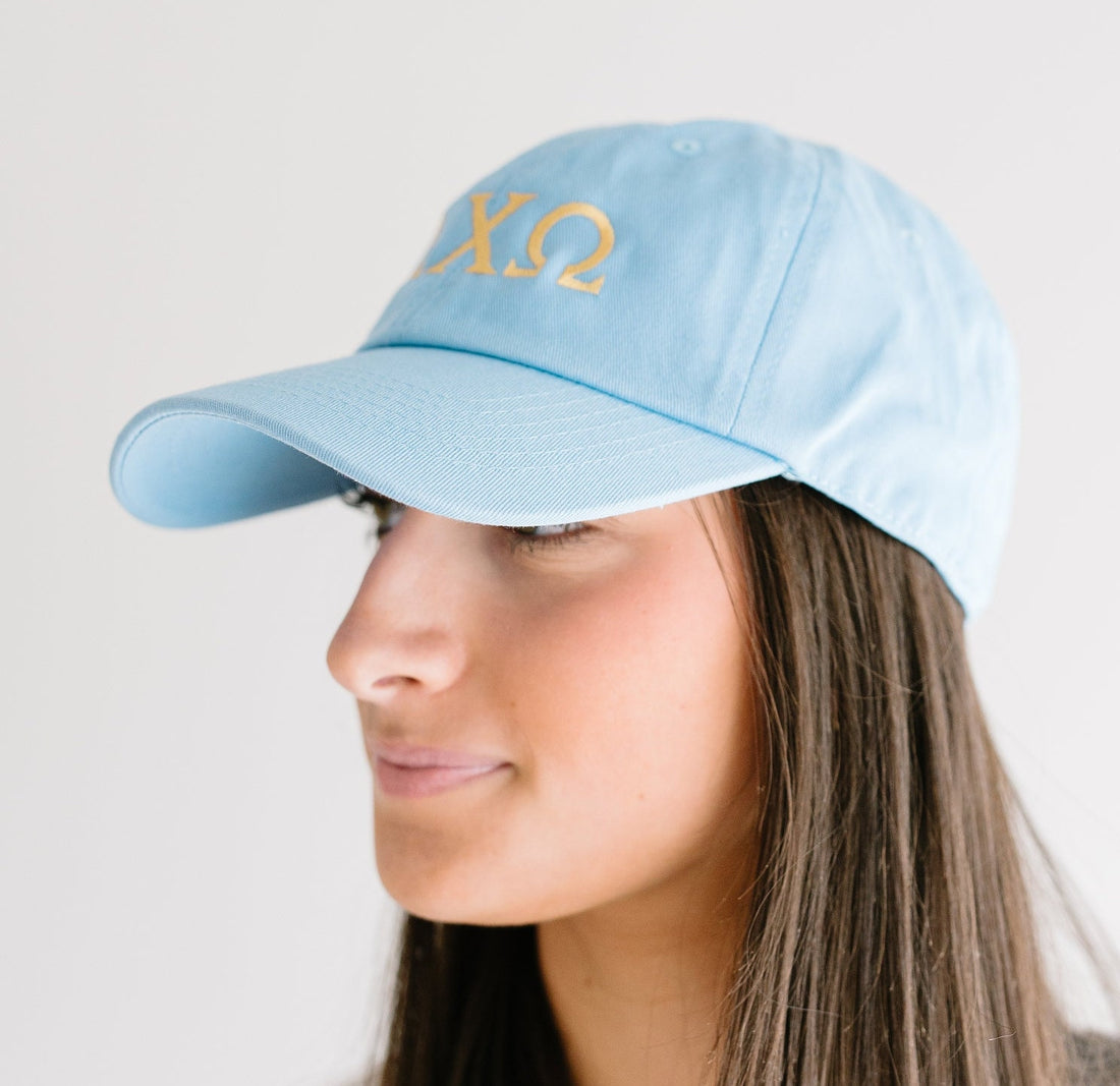 Sorority Letters Baseball Hat