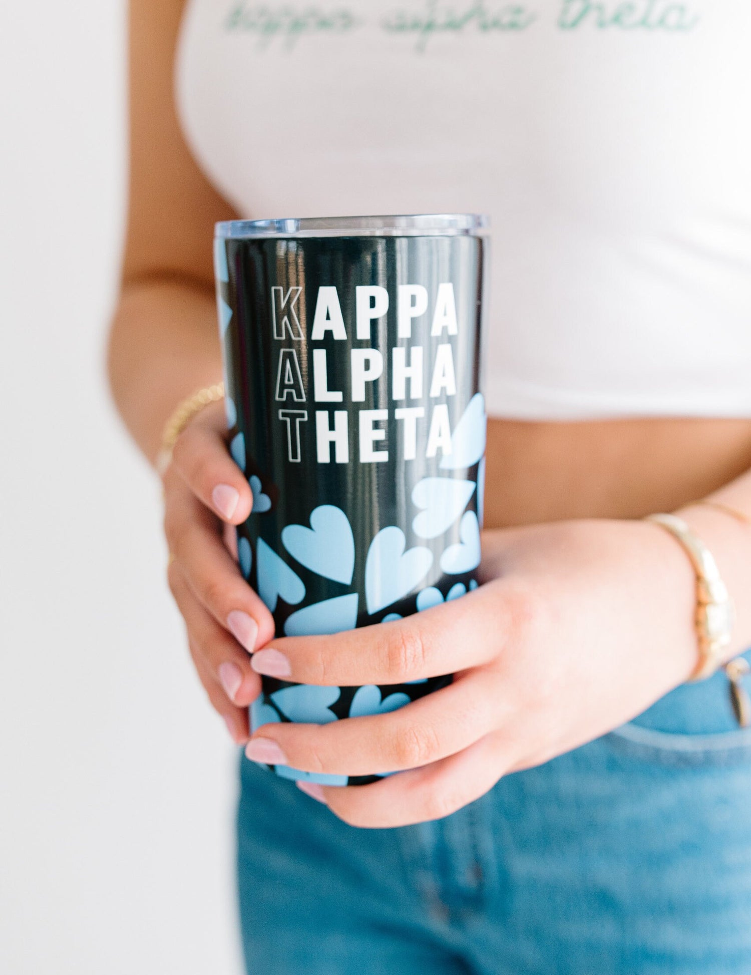 Sorority Hearts Tumbler