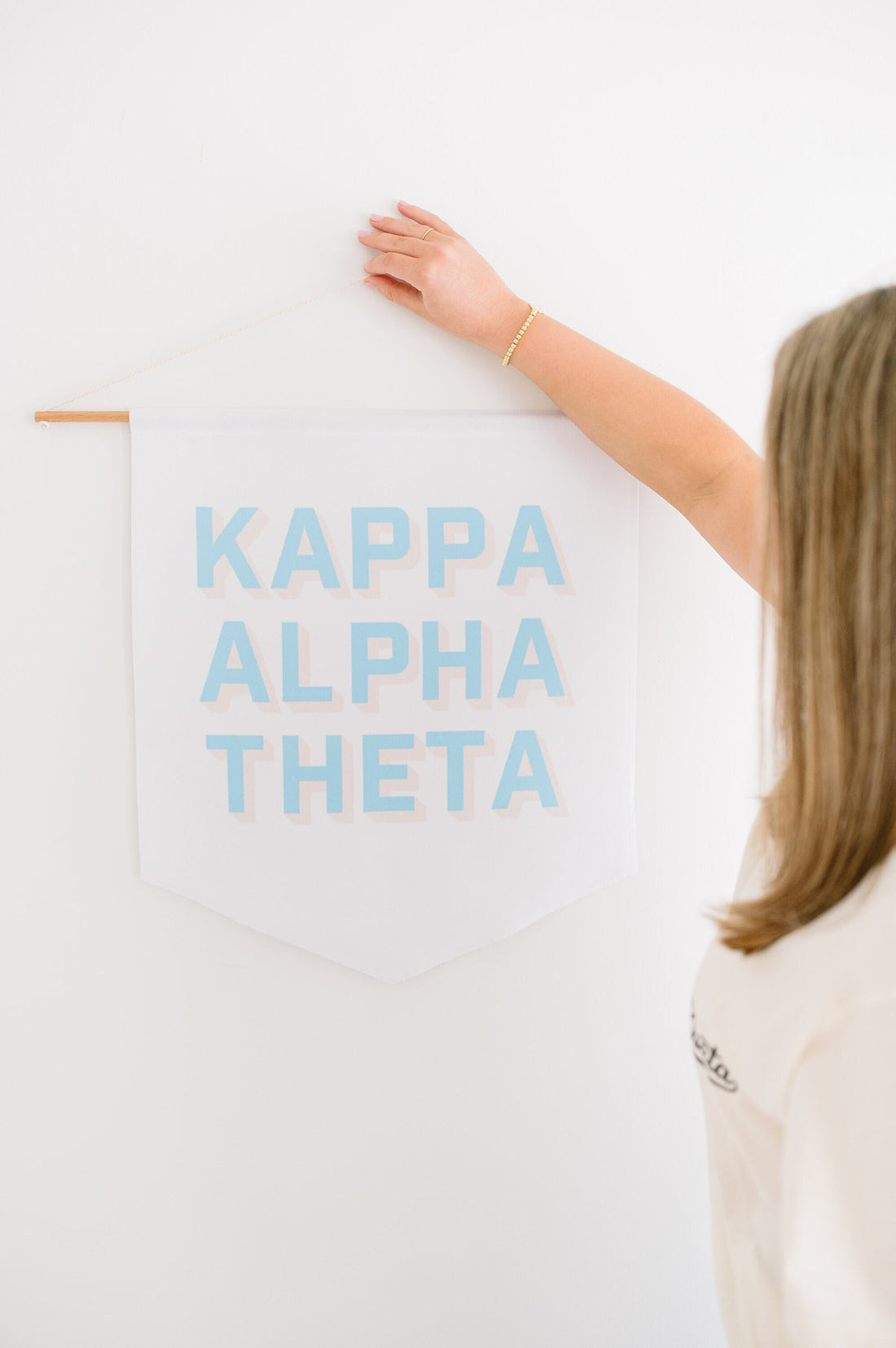 Sorority Canvas Banner | Dorm Room Decor