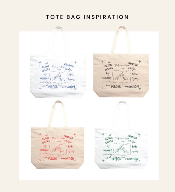 Sorority Tote Bag