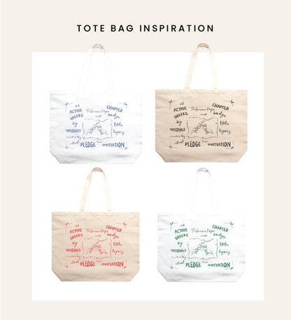 Sorority Tote Bag