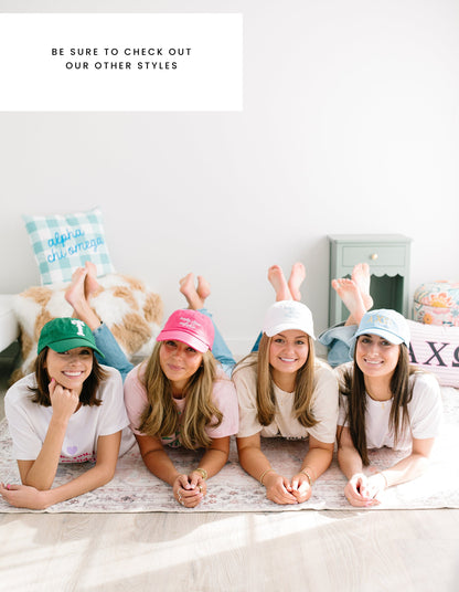 Sorority Name Baseball Hat