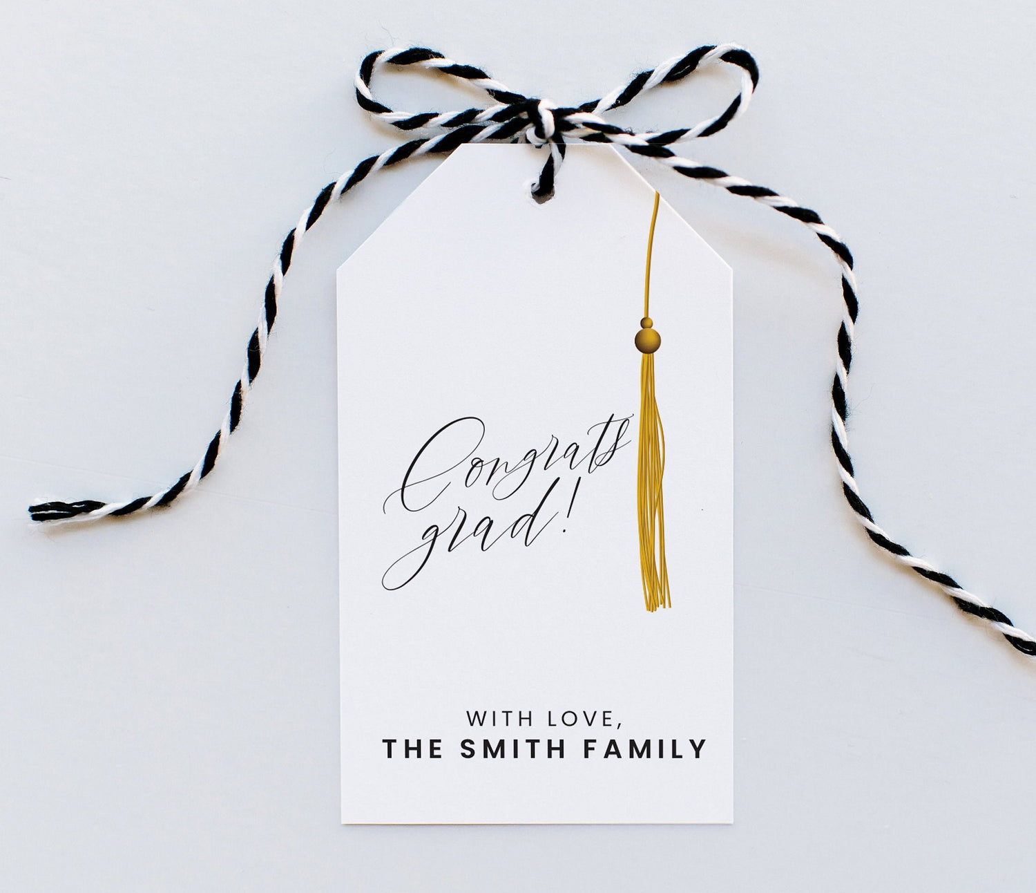 Tassel Graduation Gift Tags