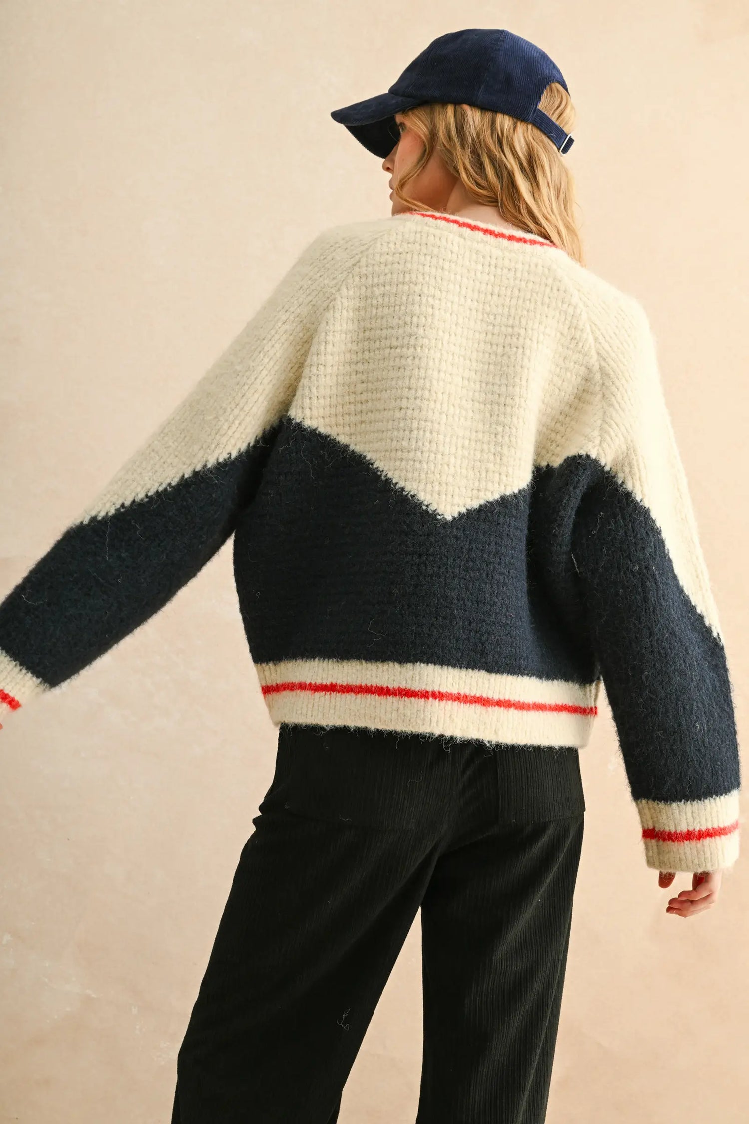 Sweater Bomber Jacket