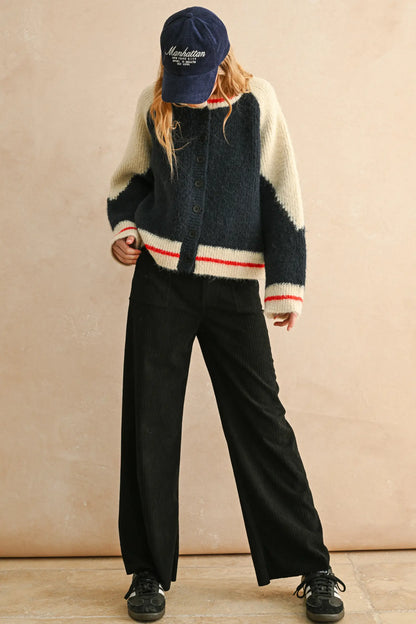 Sweater Bomber Jacket