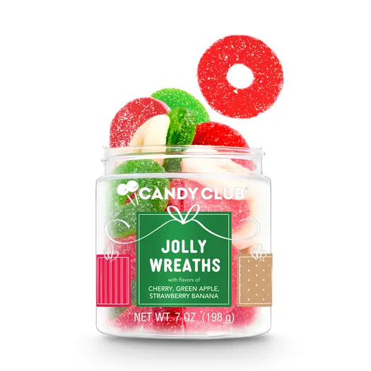 Jolly Wreaths - Candy Jar