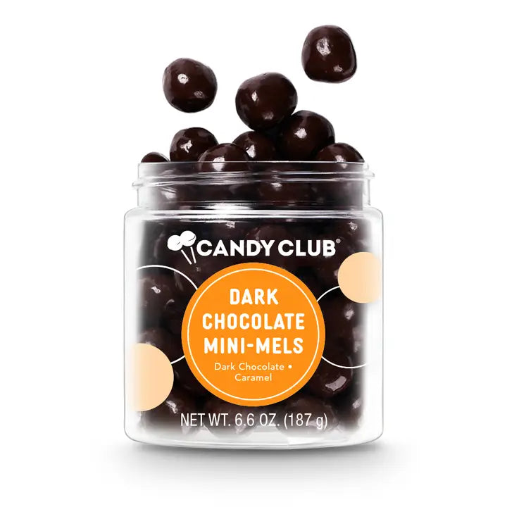 Dark Chocolate Mini-Mels  - Candy Jar
