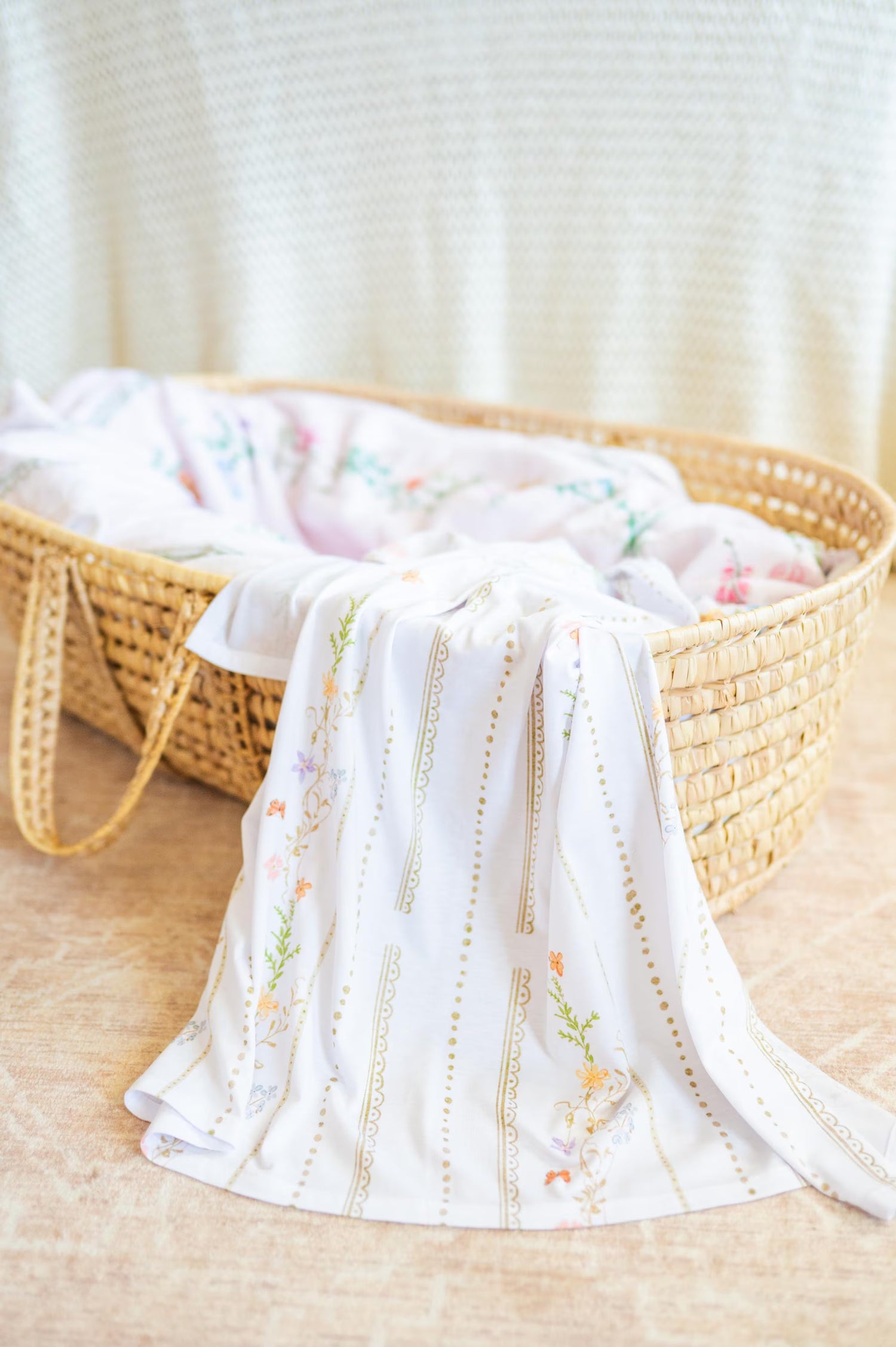 Baby Minky Wildflower Blanket &amp; Swaddle