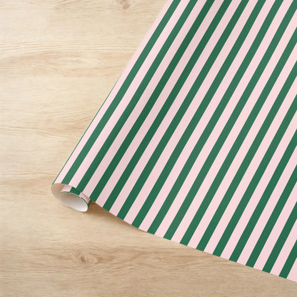 Striped Holiday Wrapping Paper | Various Color Patterns