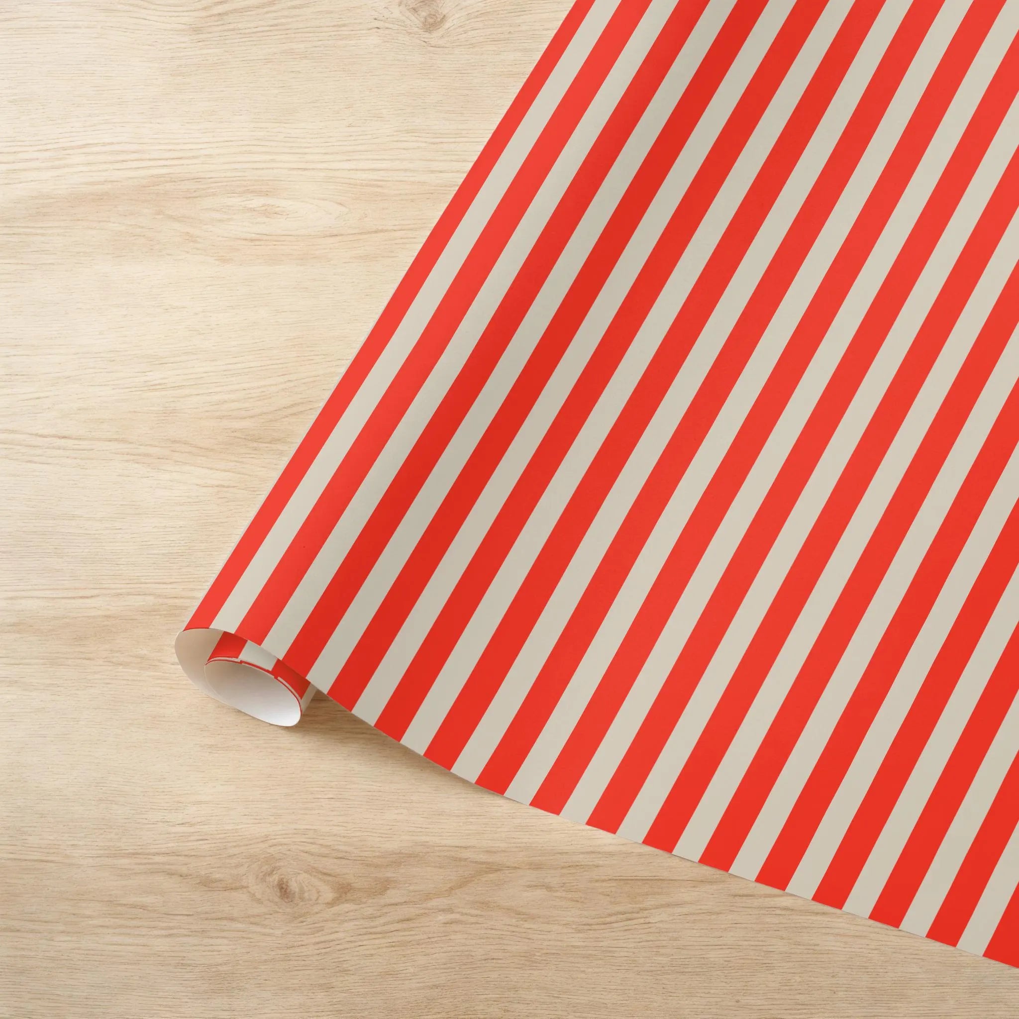 Striped Holiday Wrapping Paper | Various Color Patterns