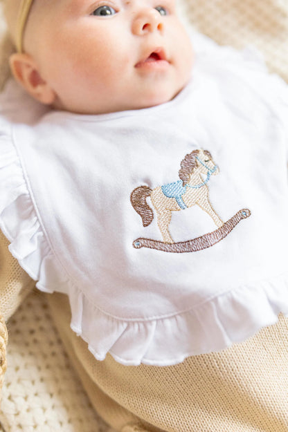 Ruffle Bib for Baby and Toddler