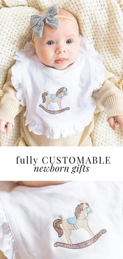 Ruffle Bib for Baby and Toddler