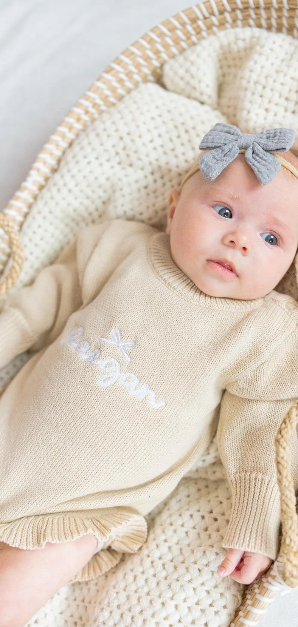 Ruffle Romper Long Sleeve for Baby and Toddler