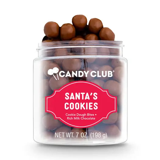 Santas Cookies  - Candy Jar