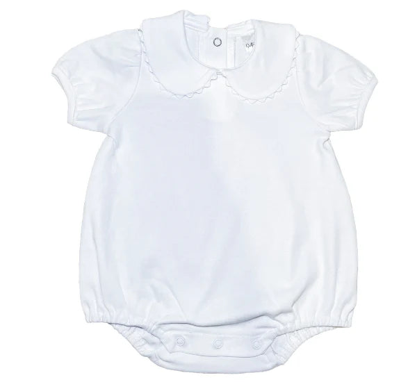 Scalloped Collared Bubble for Babies