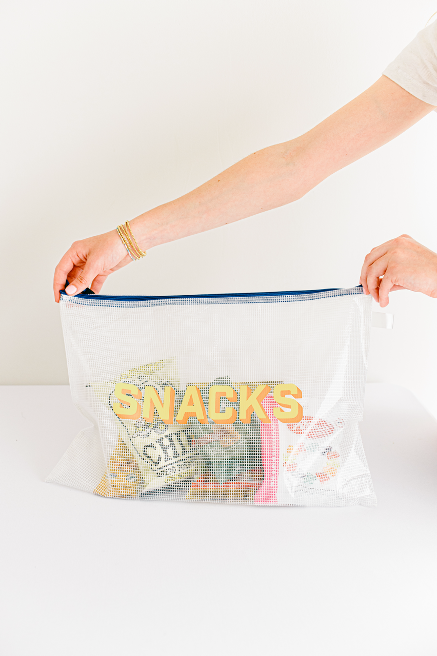 Custom Mesh Snacks Bag