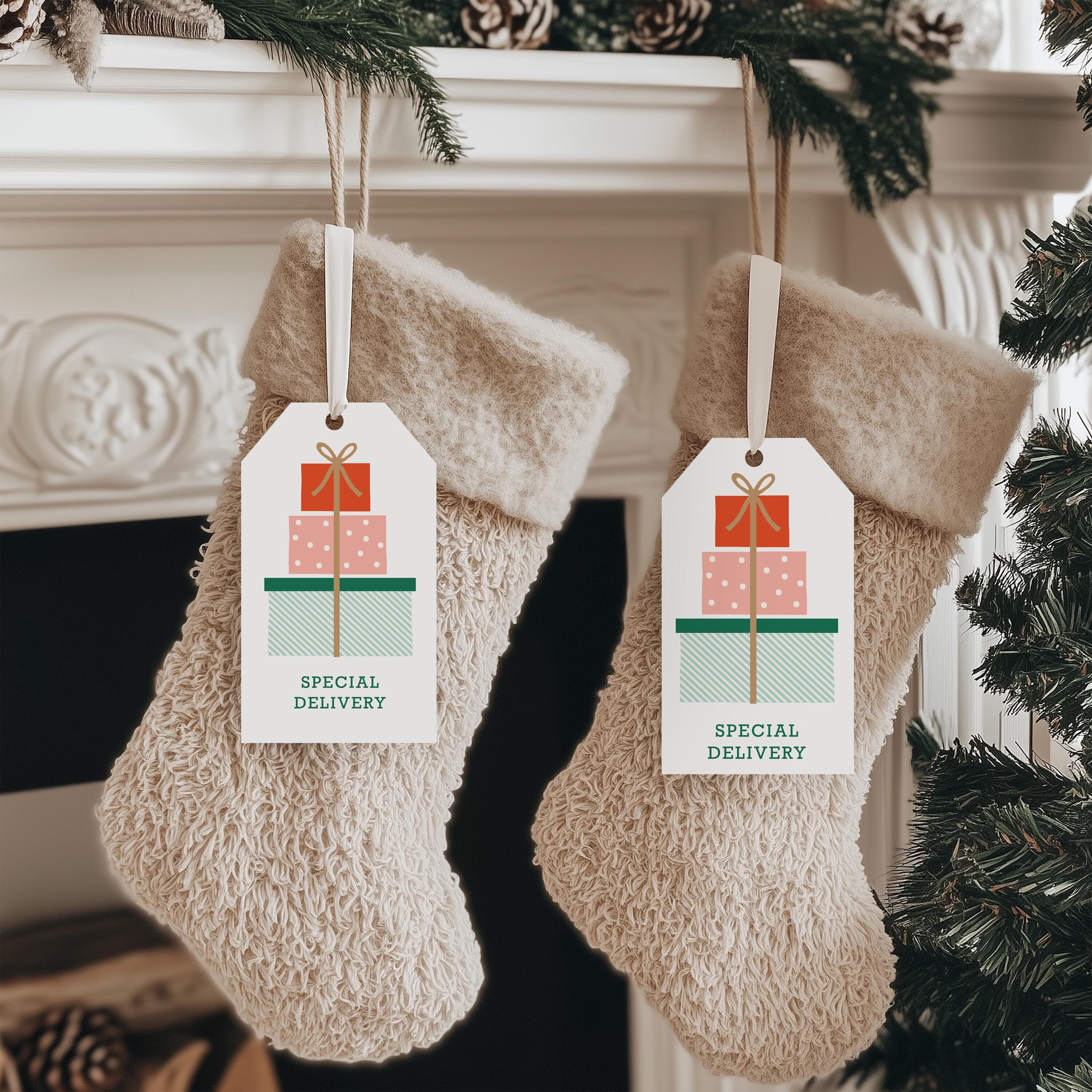 Special Delivery Christmas Gift Tag