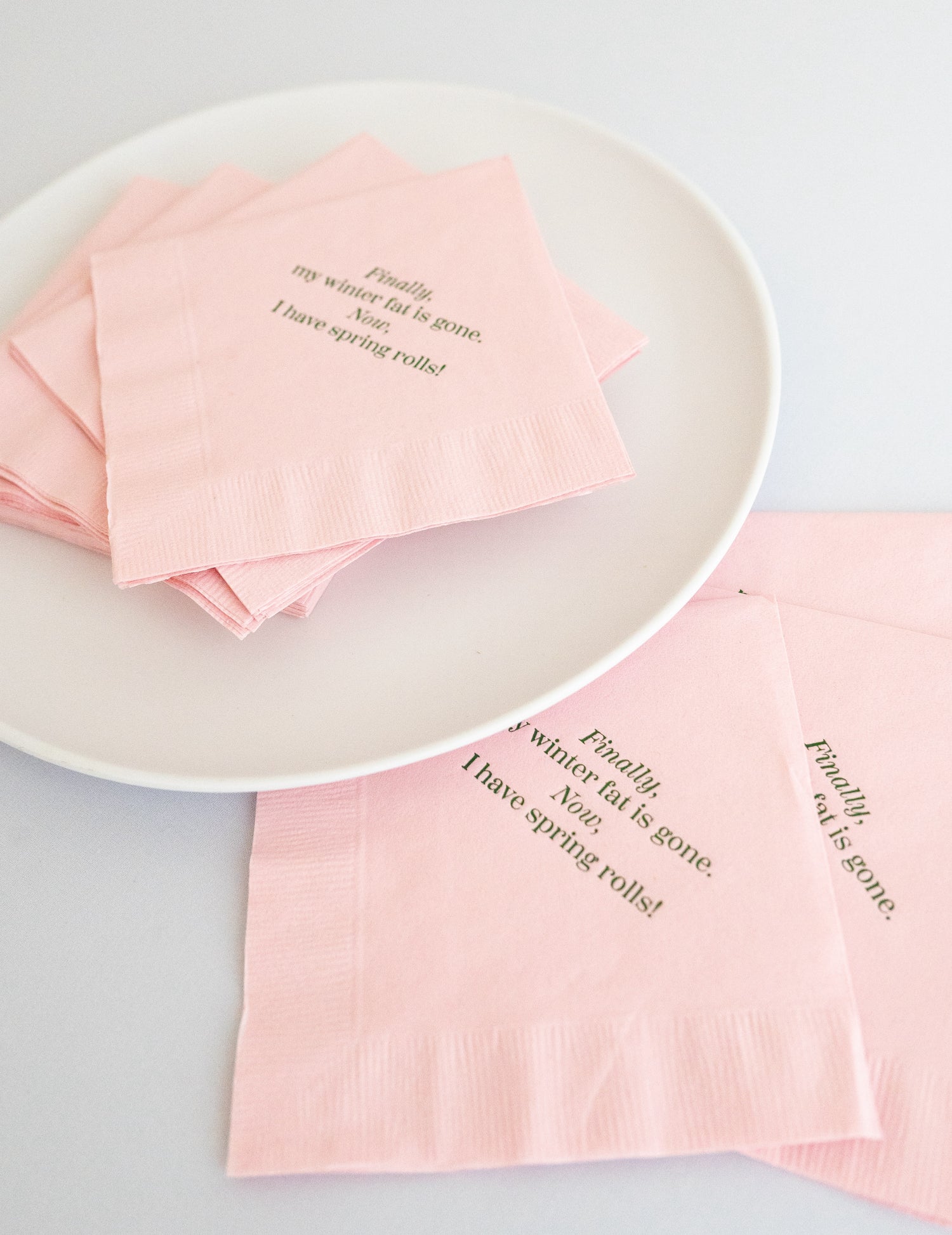 Disposable Party Napkins for Hostess