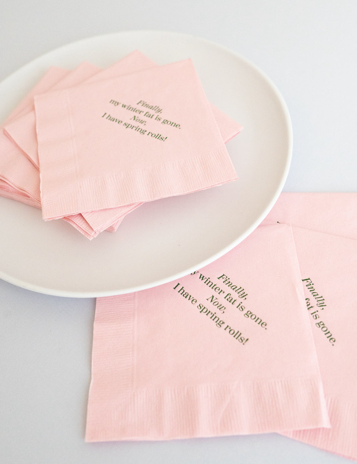 Disposable Party Napkins for Hostess