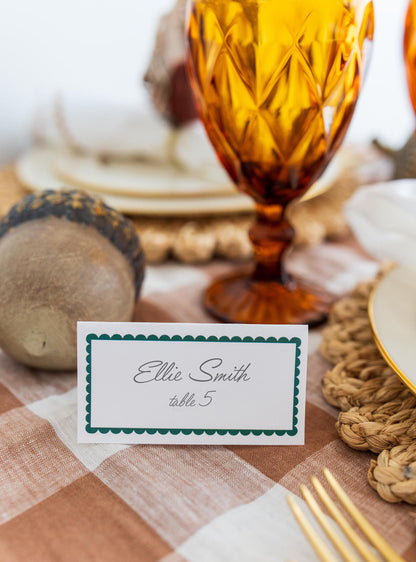 Personalized Place Cards