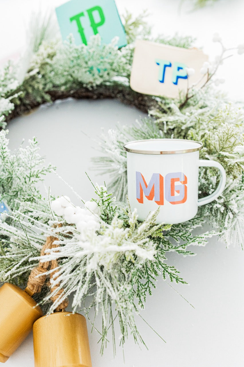 Monogram Camp Mug